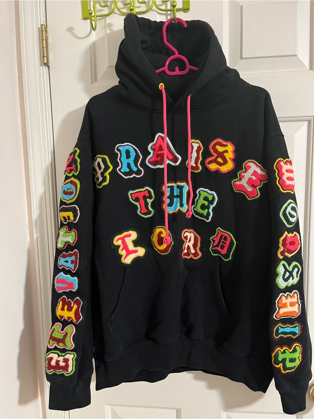 Elevation Worship Praise The Lord Black Hoodie Pullover Sweatshirt Large